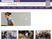 Tablet Screenshot of gial.edu